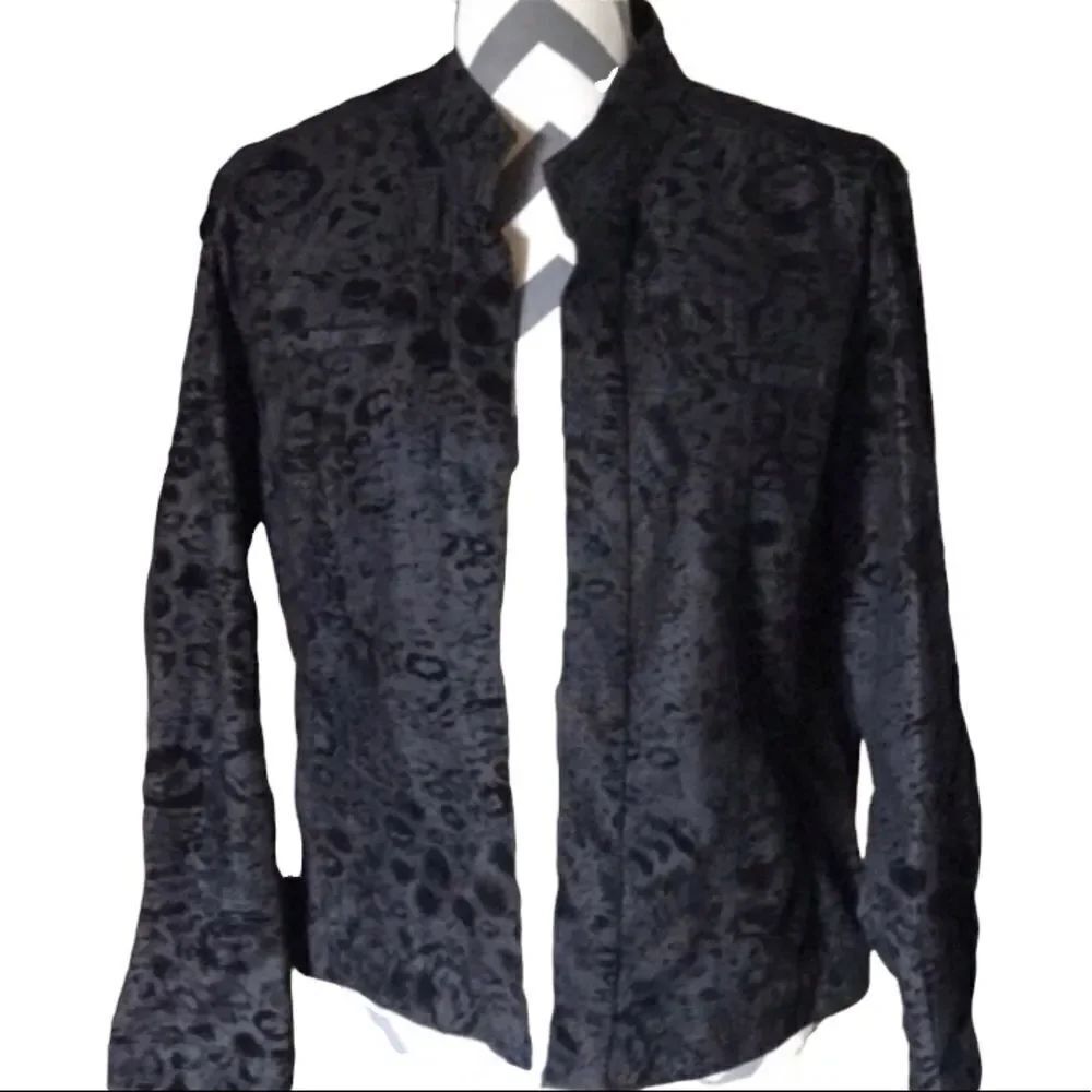 Attyre New York Textured Jacket Size Medium
